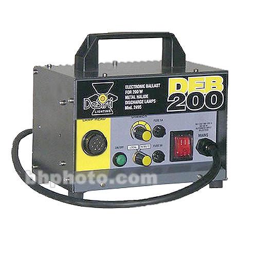 DeSisti Ballast, Electronic Dimmable for Remington, Rembrandt 200W HMI Lights