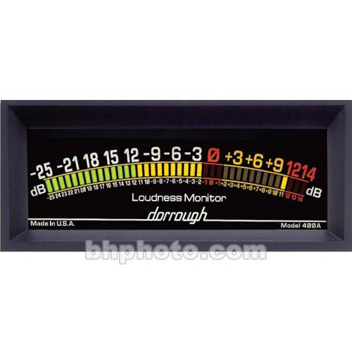 Dorrough 400-A - Jumbo-Sized Horizontal Rackmount Analog Loudness Meter for Theater and Concert Environments