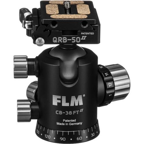 FLM CB-38 FTR Ball Head with QRP-50 Quick Release System