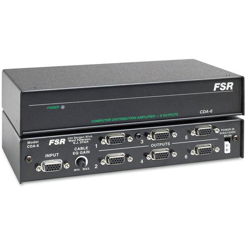 FSR CDA-6 1x6 Computer Video Distribution