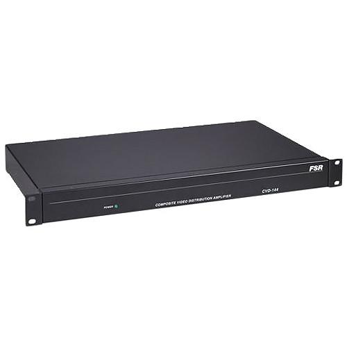 FSR CVD-144 Four Channel 1x4 Video Distribution Amplifier - Four Bridgeable DA
