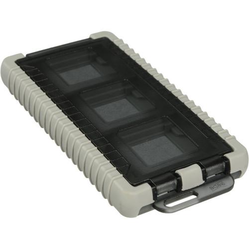 Gepe Card Safe Mini - for Three Secure Digital , Multi Media , SD-Mini, Memory Stick Duo, Reduced size Multi Media Card or xD Picture Cards