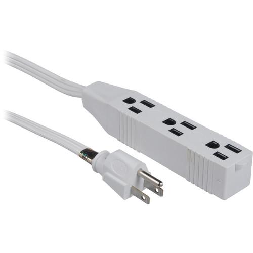 HamiltonBuhl Heavy Duty 3-Outlet Power Cord