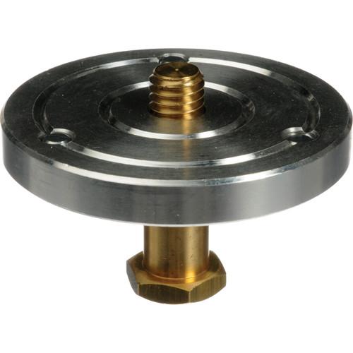 Manfrotto 208HEX Head Mounting Plate with Hex Stud - 3 8" Thread