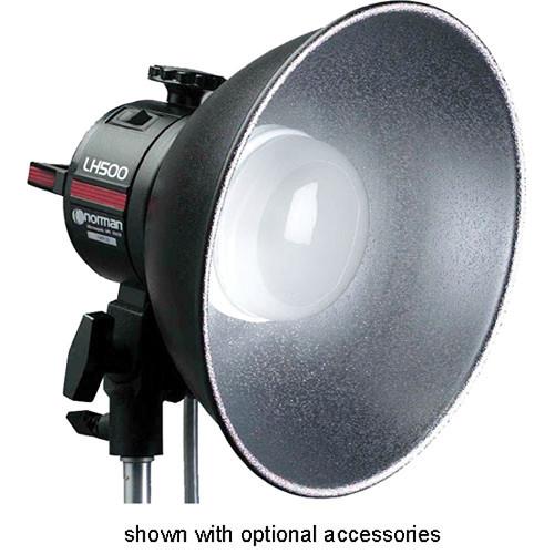 Norman 10" Reflector - Type 1 - with Diffuser Dome for LH4, 54, 500, 500 Plus, 2000, 2400, & 4000 Heads