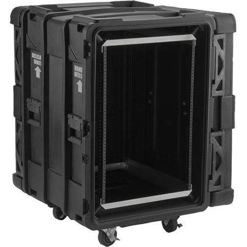 SKB 3SKB R916U24 16 Space ATA Roto-Molded Shock 24" Rack Shipping Case