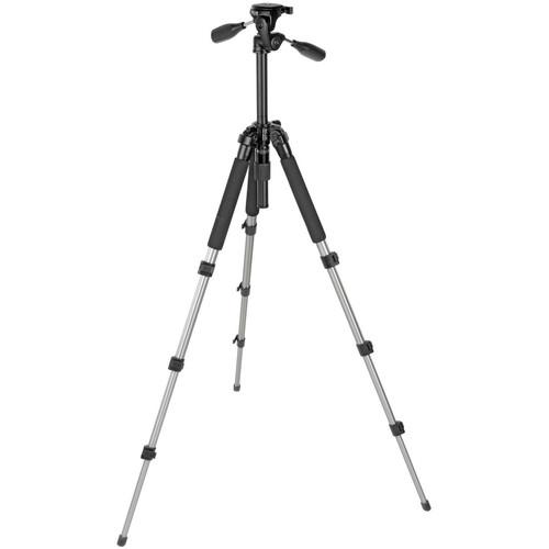 Slik Pro 340 DX Tripod with SH-705E 3-Way, Pan-and-Tilt Head