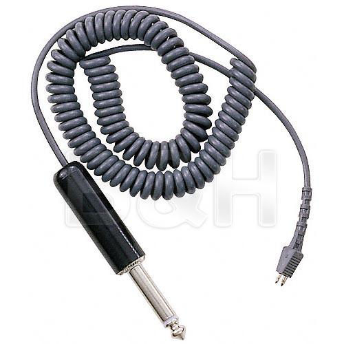 Telex CCT-2 - Coiled Telethin Cable with 1 4" Connector - 5