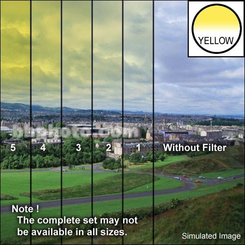 Tiffen 3 x 3" 3 Yellow Hard-Edge Graduated Filter