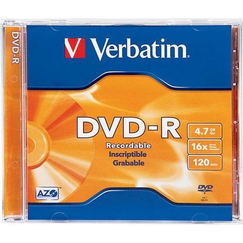 Verbatim DVD-R 4.7GB 16X Branded Surface