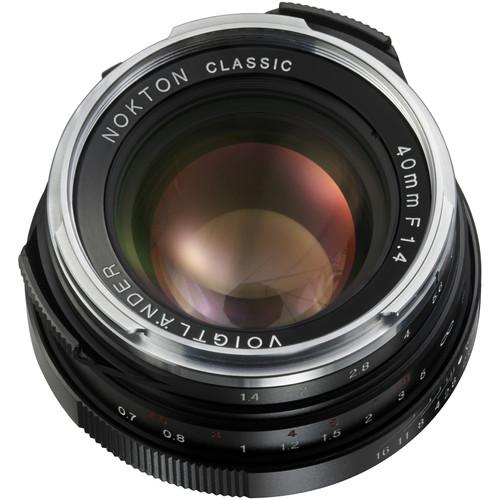Voigtlander Nokton Classic 40mm f 1.4 MC Lens