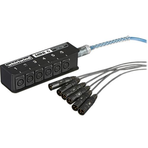Whirlwind Medusa Mini Series 6 Channel Stagebox to Fanout Snake - 15