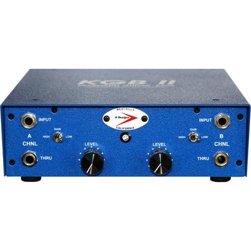 A-Designs KGB-II Dual-Channel Solid-State Instrument Preamp