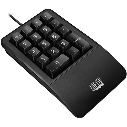 Adesso AKB-618 Easy Touch Waterproof Ergo Keypad