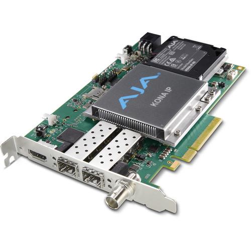 AJA KONA IP PCIe Audio Video I O Card