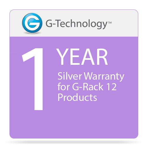 G-Technology Silver 1-Year Service Warranty for G-Rack 12 Products