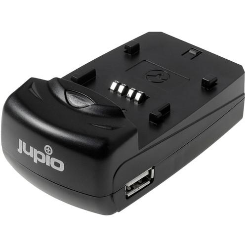 Jupio Single Charger for Camera Camcorder Batteries & USB Devices