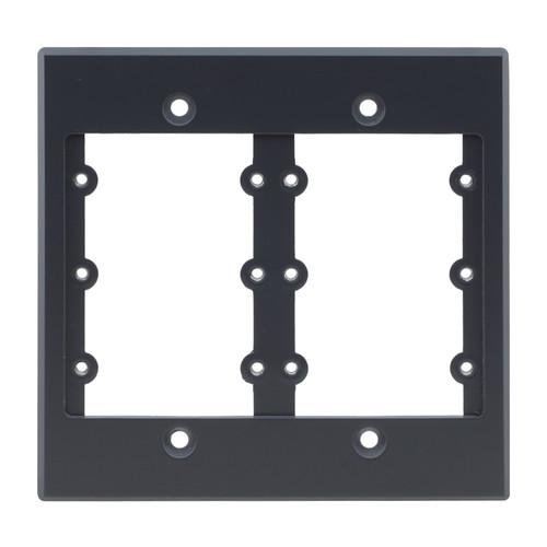 Kramer Two-Gang Frame for Wall Plate Inserts