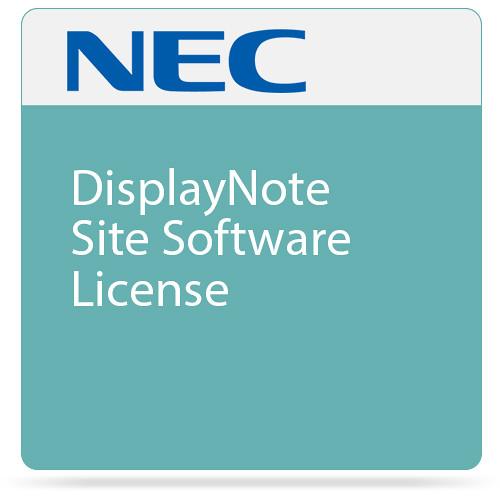 NEC DisplayNote Site Software License