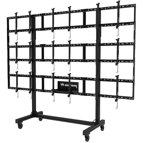 Peerless-AV Portable Video Wall Cart for 46 to 55" Displays