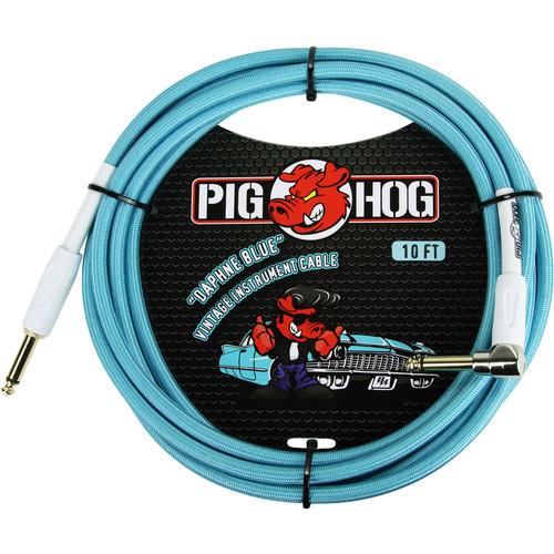 Pig Hog Vintage-Series Woven Instrument Cable