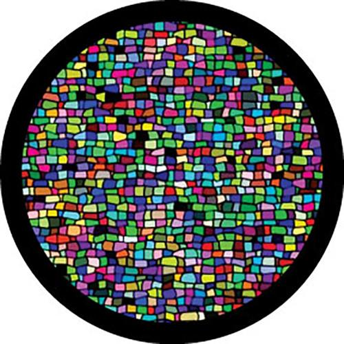 Rosco Standard Color Glass Spectrum Gobo #86757 Mosaic Tile Breakup