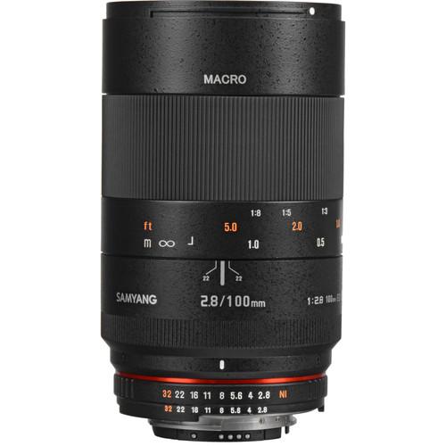 Samyang 100mm f 2.8 ED UMC Macro Lens for Nikon F