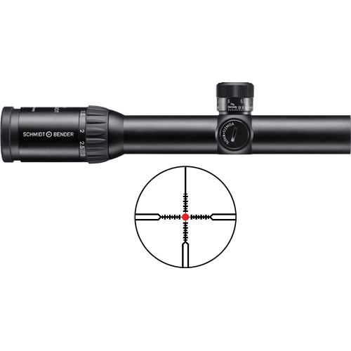 Schmidt & Bender 1.1-4x20 PM Short-Dot Riflescope