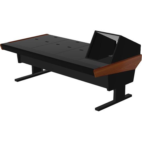 Argosy V1R Universal Workstation Desk with VR1005 10U Front, 5U Rear Module