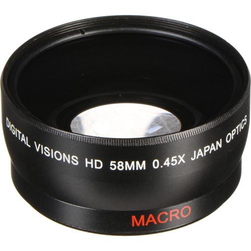 Bower 58mm 0.45x Pro HD Wide-Angle Conversion Lens
