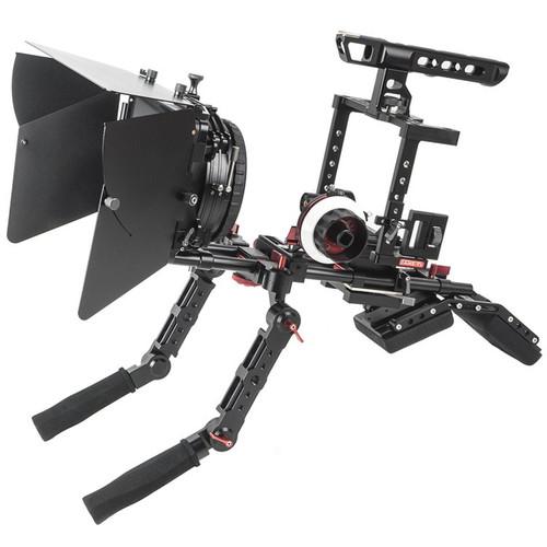 CAME-TV Comprehensive Shoulder Rig for DSLR & Mirrorless Cameras