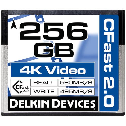 Delkin Devices 256GB Cinema CFast 2.0 Memory Card