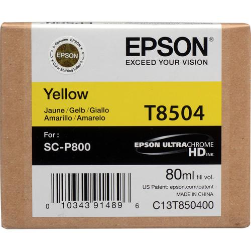 Epson T850400 UltraChrome HD Yellow Ink Cartridge