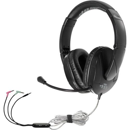 HamiltonBuhl Trios Multimedia Headset with Gooseneck Microphone