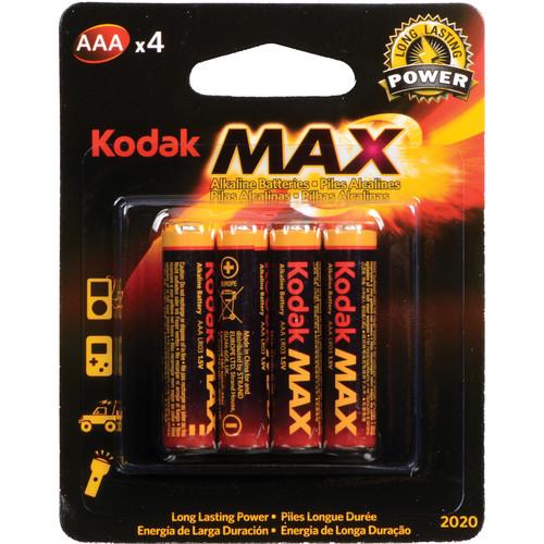 Kodak MAX AAA 1.5V Alkaline Batteries