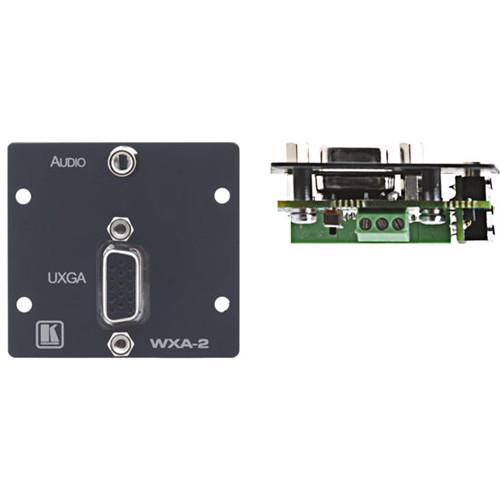 Kramer 15-Pin VGA & 3.5mm Plug to Terminal Block Wall Plate Insert