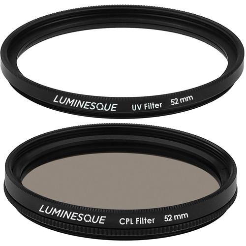 Luminesque 52mm Circular Polarizer and UV