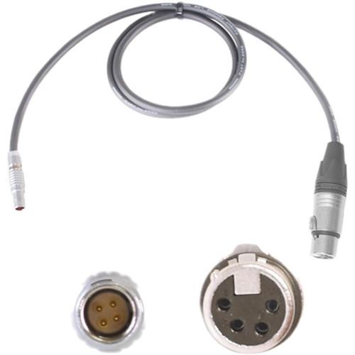 Nebtek 4-Pin LEMO Male to 4-Pin XLR Male Power Cable