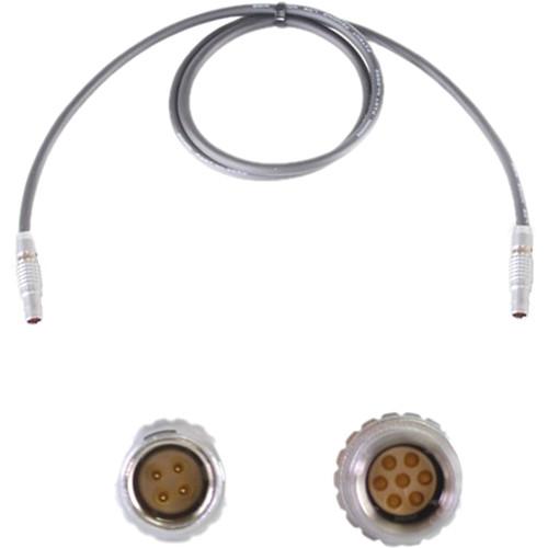 Nebtek Red 4-Pin Male LEMO to 7-Pin Male LEMO MicroLite Transmitter Power Cable