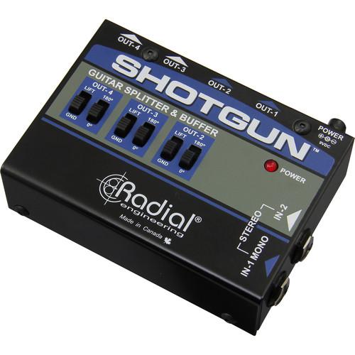 Radial Engineering Shotgun 4-Channel Amp Driver