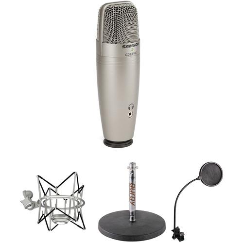 Samson C01U Pro USB Mic and Tabletop Stand Kit