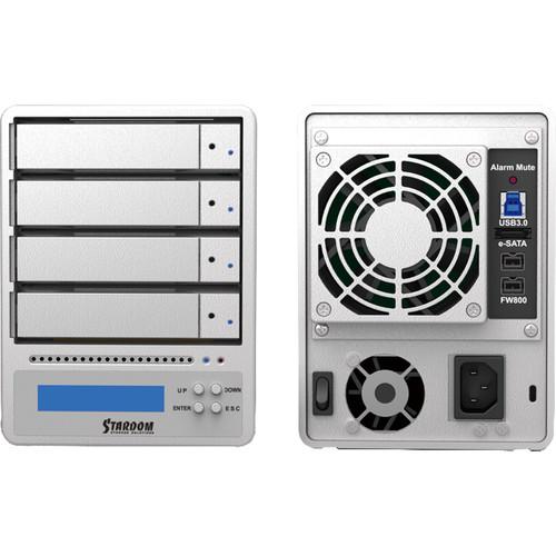 STARDOM SOHORAID 4-Bay 2.5" 3.5" RAID Enclosure