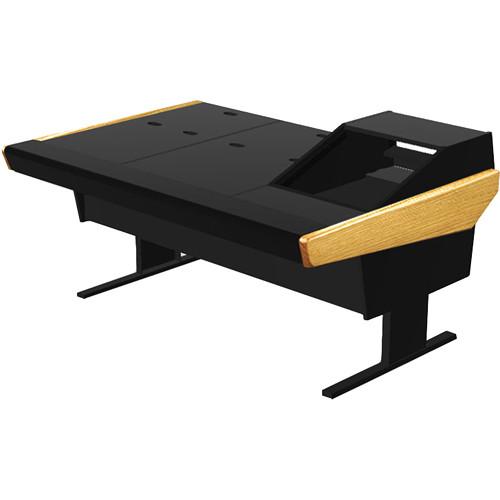 Argosy 70-70V1R Universal Workstation Desk with 45.5" Flat Desk Insert and One VR1003 Front 10 RU & Rear 3 RU