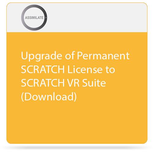 Assimilate Upgrade of Permanent SCRATCH License to SCRATCH VR Suite