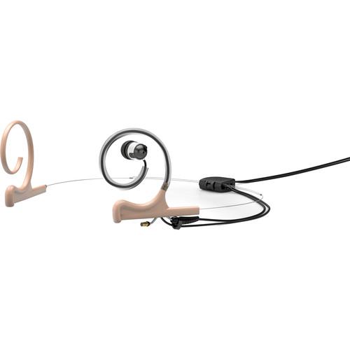 DPA Microphones d:fine In-Ear Broadcast Headset Mount, Dual-Ear, Single In-Ear with MicroDot Cable