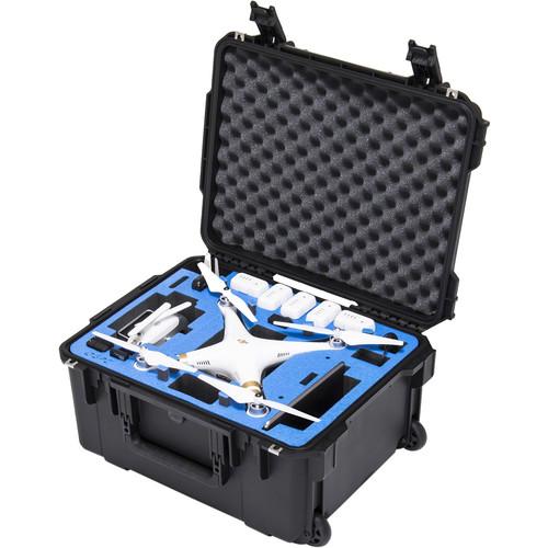Go Professional Cases DJI Phantom 3 Plus Watertight Hard Case with Wheels