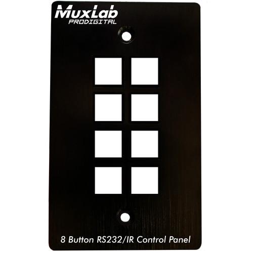 MuxLab 8-Button RS232 IR Control Panel