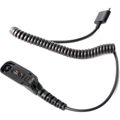 PatrolEyes HD Body Camera Push-to-Talk Cable for Motorola XiR P8200 Radio
