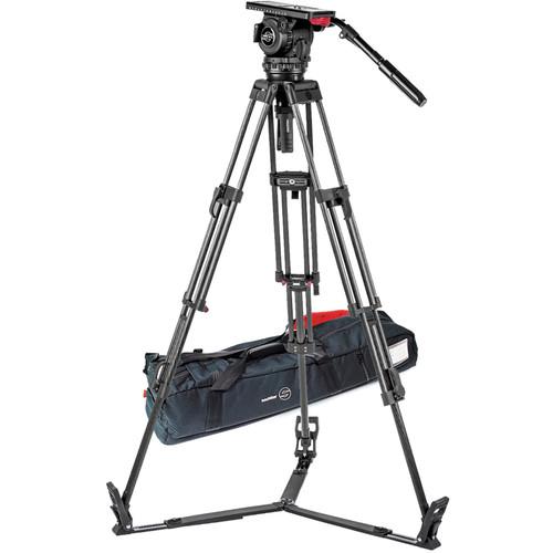 Sachtler Video 18 S2 Fluid Head & ENG 2 CF Tripod System with Ground Spreader