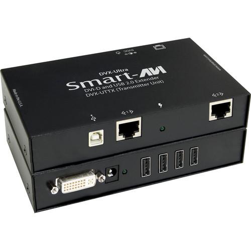 Smart-AVI DVX-UTTX DVI-D USB over Dual CAT6 Extender Transmitter Unit